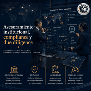 Asesoramiento institucional, compliance y due diligence